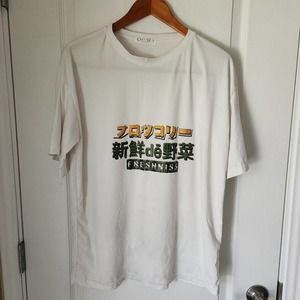 Japanese Cartoon Freshniess Broccozilla Tshirt Sz XL